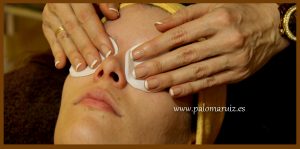 Masaje facial. Centro de salud y belleza Paloma Ruiz.